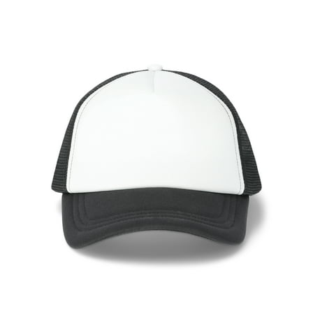 No Boundaries Foam Front Hat, Women’s, Black and White