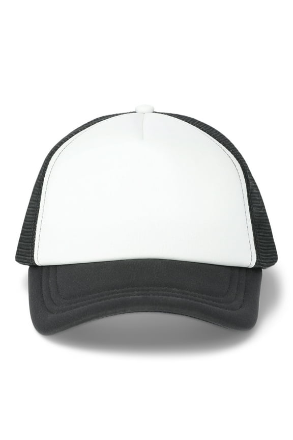 Foam Front Hat, Women’s, Black and White