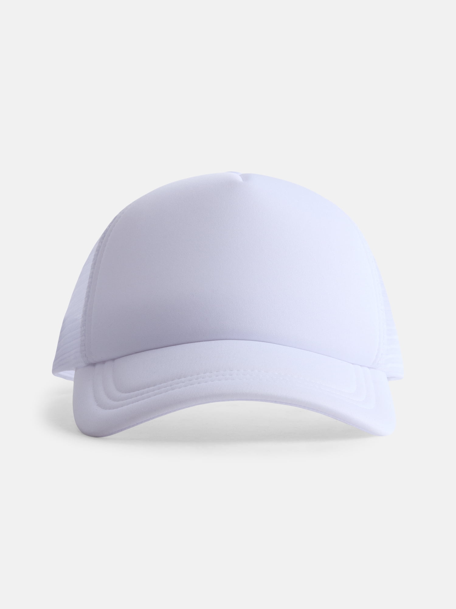 No Boundaries Foam Front Mesh Back- All White