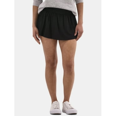 No Boundaries Foldover Knit Mini Skirt, Women's