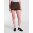thumbnail image 1 of No Boundaries Foldover Shorts, 2'' Inseam, Women's XXS-XXL, 1 of 5