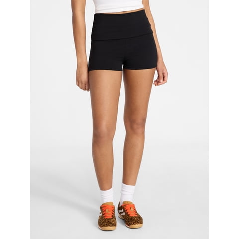 Foldover Shorts, 2.25" Inseam, Women's XXS-XXL