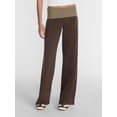 thumbnail image 1 of No Boundaries Foldover Wide Leg Pants, 31'' Inseam, Women's XXS-XXL, 1 of 5