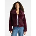 thumbnail image 1 of No Boundaries Faux Fur Coat, Women's and Plus, 1 of 6