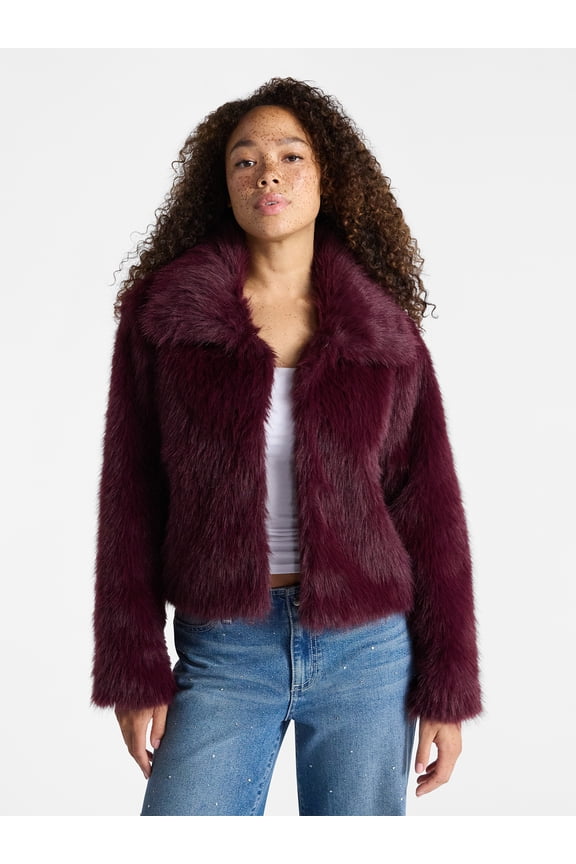 Faux Fur Coat, Women's and Plus