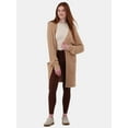 thumbnail image 1 of No Boundaries Fuzzy Open-Front Cardigan, Women's and Women's Plus, 1 of 4
