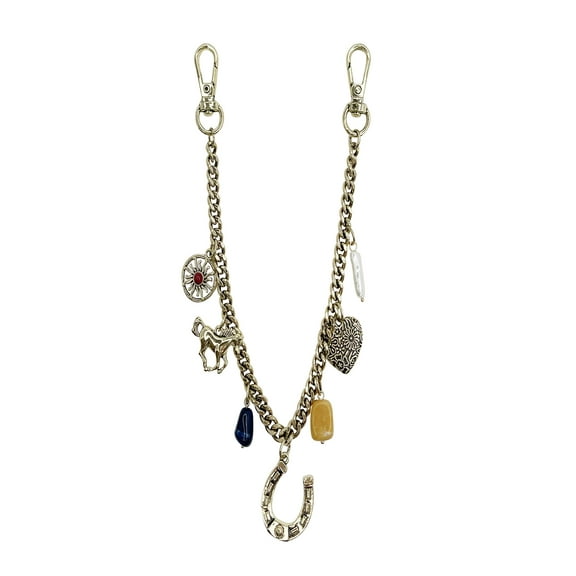 No Boundaries Women's Bag Charm, Goldtone Off-To-The-Races