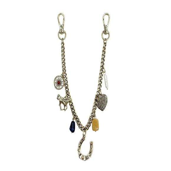 No Boundaries Women's Bag Charm, Goldtone Off-To-The-Races