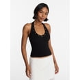 thumbnail image 1 of No Boundaries Grommet Halter Top, Women's XXS-XXL, 1 of 5