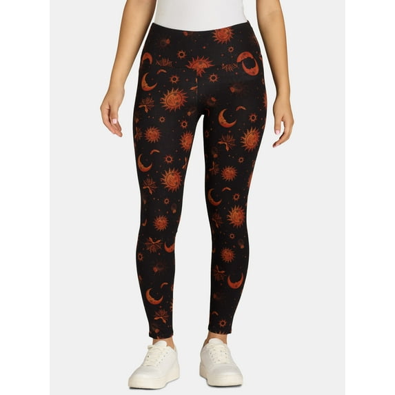No Boundaries Halloween Leggings, Women's and Women's Plus