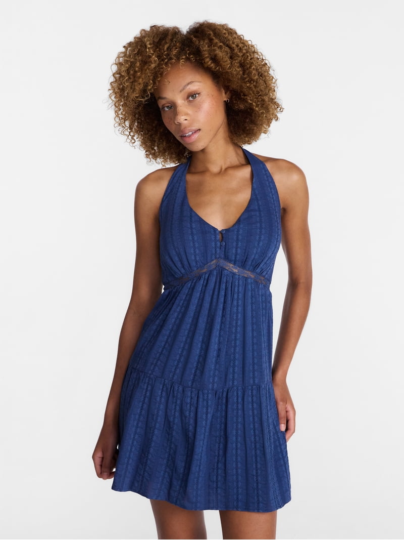 size 14 club dresses Black Sexy for Women Date Night Wear Midi Dress 2024 Summer Trendy Sleeveless Backless Spaghetti Strap Dress High Split Irregular Tassel Trim Tube Dress Y2K Dresses S at Amazon Women's Its machine Plus Size Navy Blue MOBP260530 style:B
