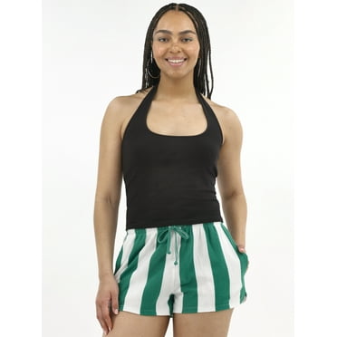 No Boundaries Halter Tank Top, Women's