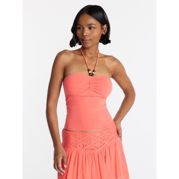 No Boundaries Halter Tube Top, Women's XXS-XXL