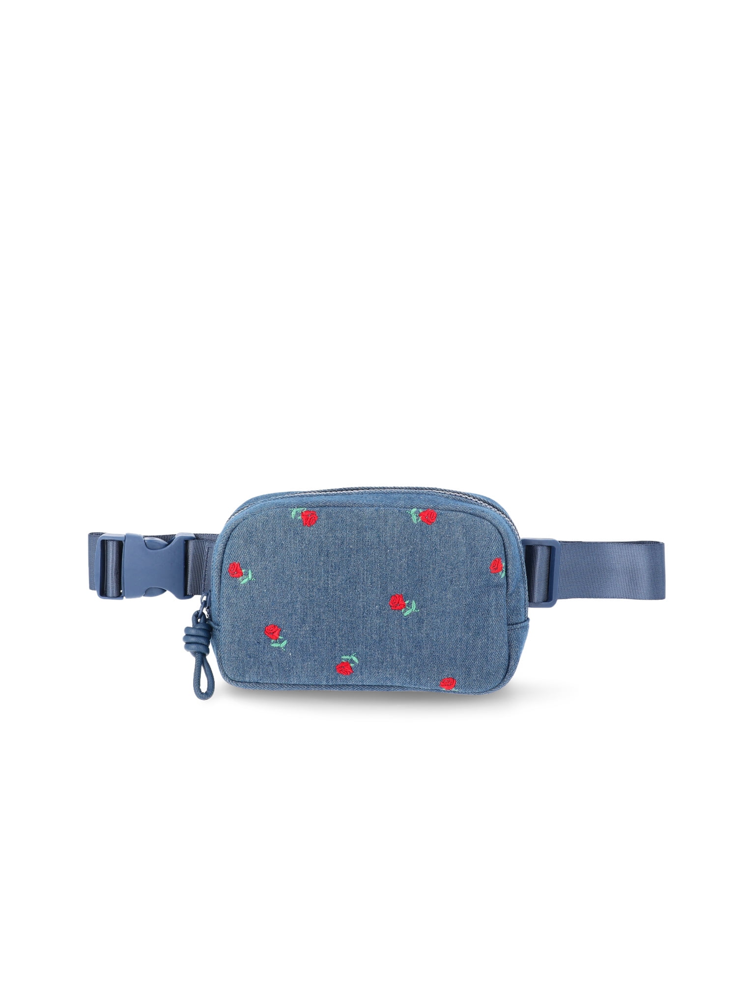 No Boundaries Hands Free Fanny Pack, Denim, Women’s