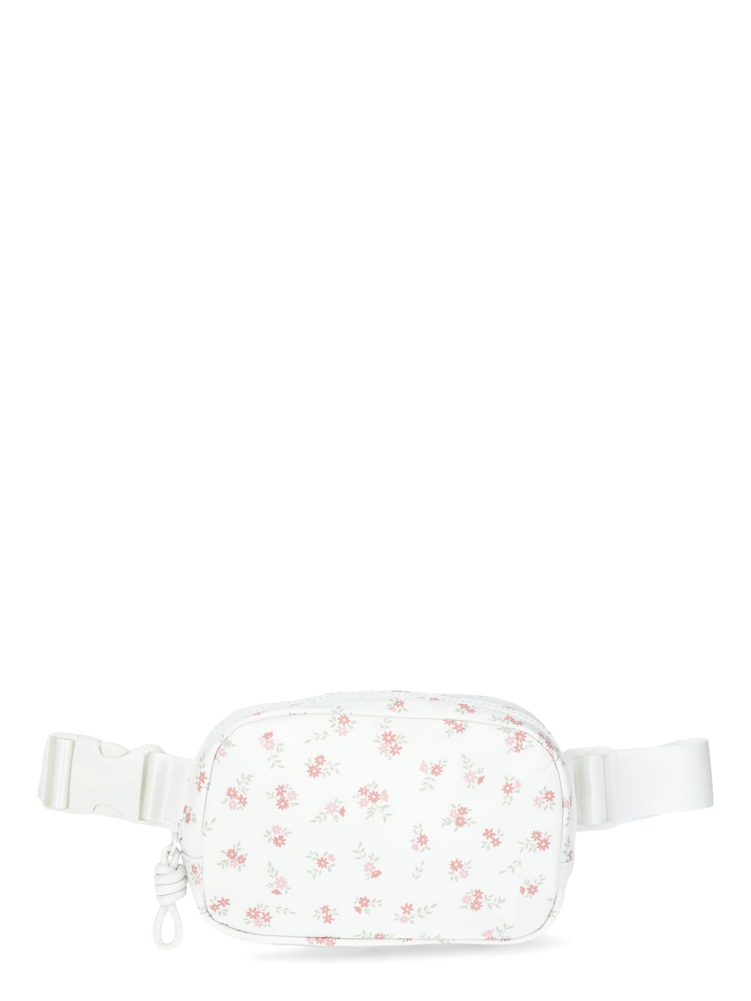 No Boundaries Hands Free Fanny Pack, Ivory Floral, Women’s