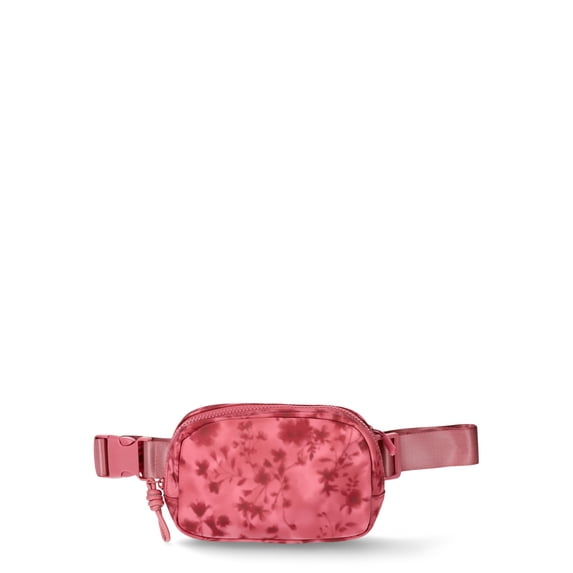 No Boundaries Hands Free Fanny Pack, Ruby Floral, Women’s