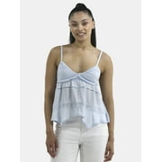 No Boundaries Hanky Hem Cami with Lace, Women's