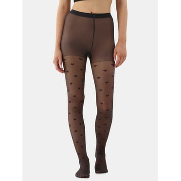 No Boundaries Hearts Tights, Women's