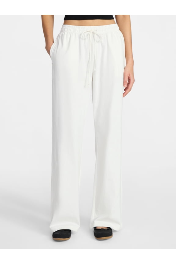 Cotton Jersey Drawstring Pants, 31.5'' Inseam, Women's XXS-XXL