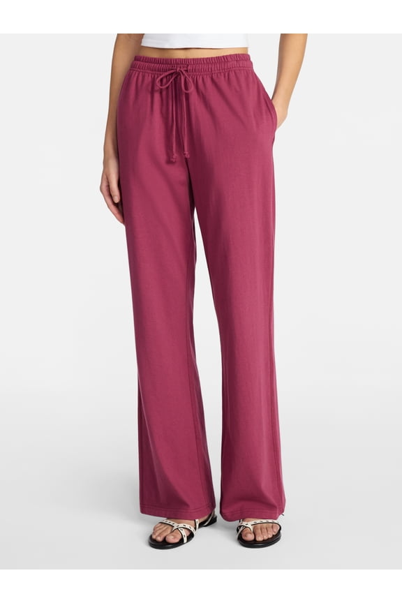 Cotton Jersey Drawstring Pants, 31.5'' Inseam, Women's XXS-XXL