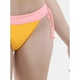 thumbnail image 1 of No Boundaries High Cut Leg Banded Waist Bikini Bottoms, Women’s, 1 of 4