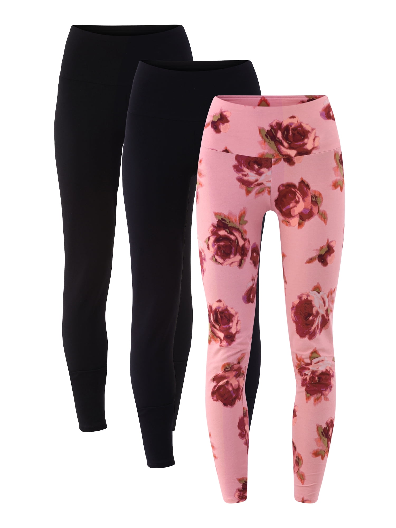 No Boundaries High Rise Ankle Leggings, 1 or 3-Pack, Women's