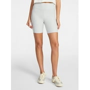 High-Rise Biker Shorts with Phone Pocket, 7” Inseam, Women's XXS-XXL