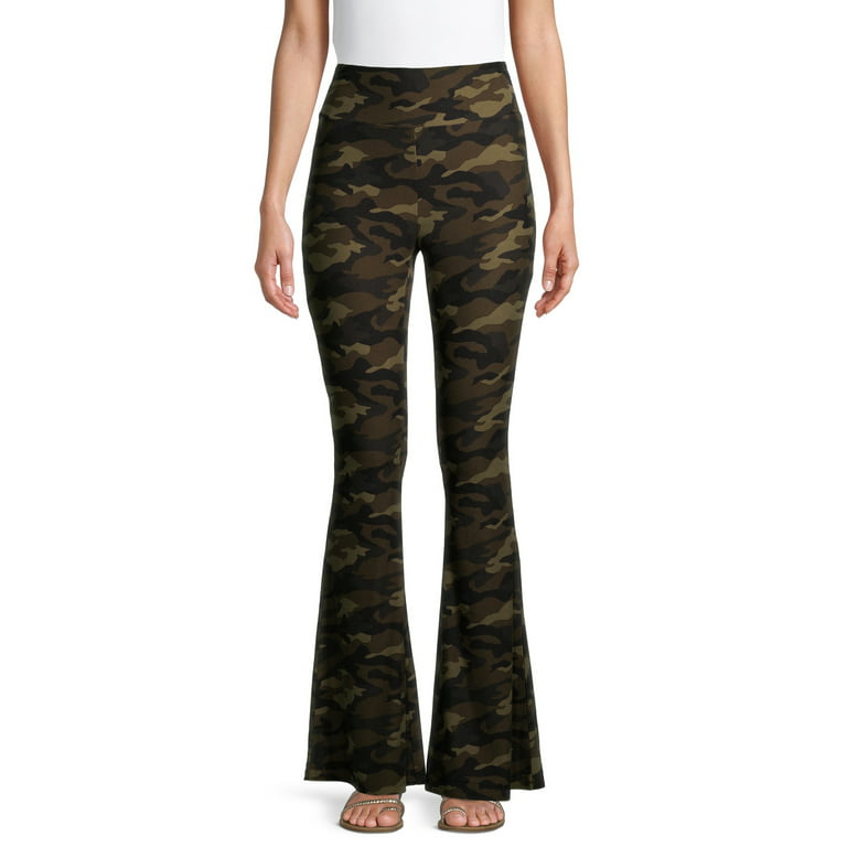No Boundaries High Rise Pull On Flare Pants 