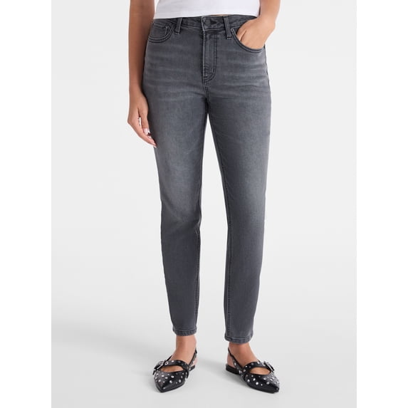 No Boundaries High Rise Skinny Jeans, 28.5" Inseam, Women's