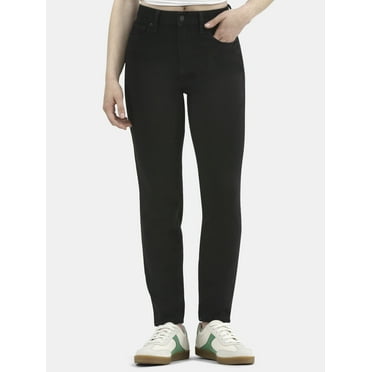 No Boundaries High Rise Skinny Jeans, 28.5” Inseam, 1 or 2-Pack, Women’s and Women's Plus