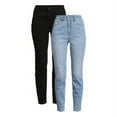 thumbnail image 1 of No Boundaries High Rise Skinny Jeans, 28.5” Inseam, 1 or 2-Pack, Women’s and Women's Plus, 1 of 1