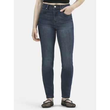 No Boundaries High Rise Skinny Jeans, 28.5” Inseam, 1 or 2-Pack, Women’s and Women's Plus