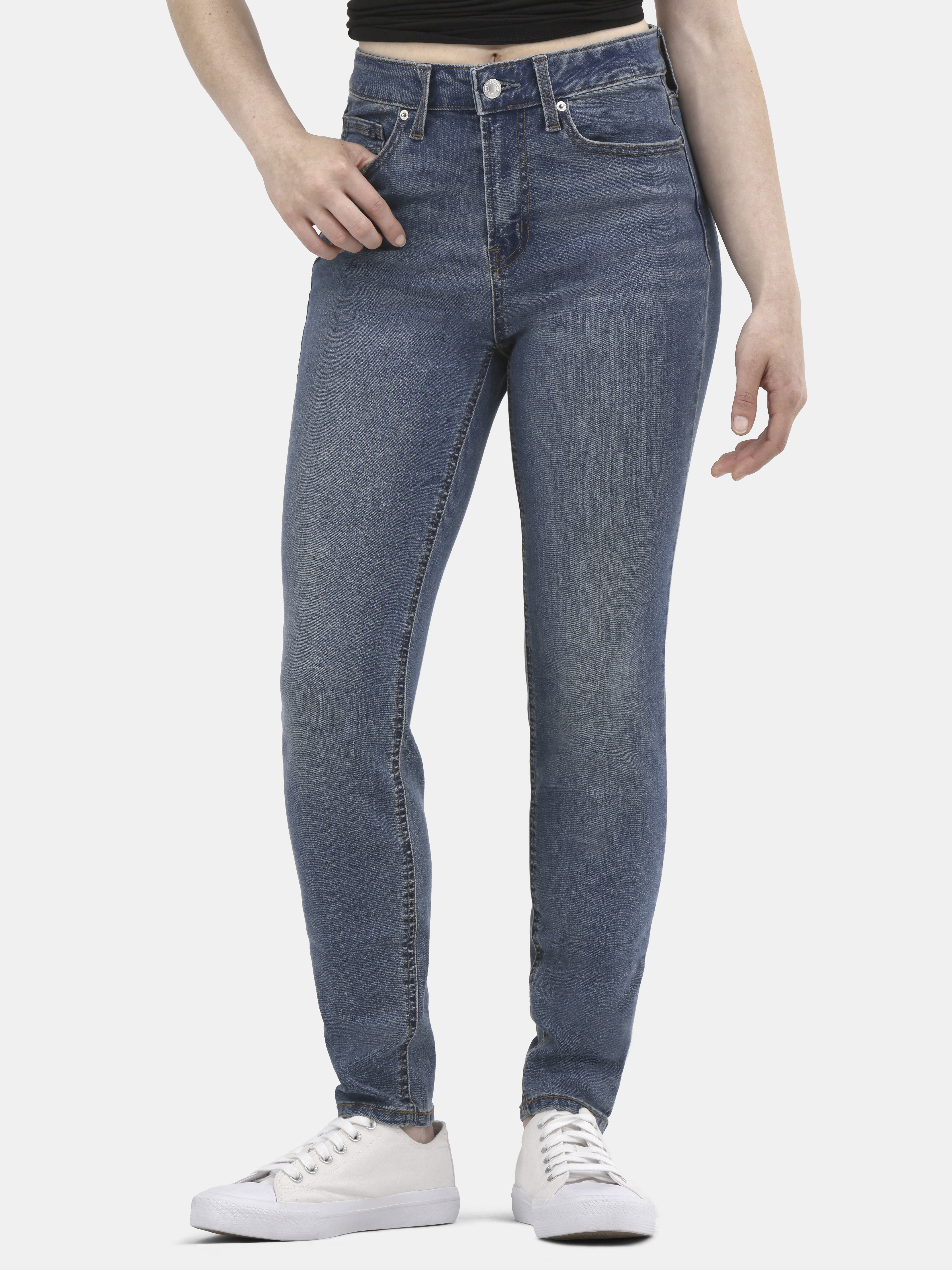 Terra & Sky Women's Plus Size Skinny Jeans, Available in Terra & Sky Women's Plus Size Skinny Jeans, Available in