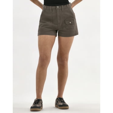 No Boundaries High Rise Utility Shorts, Inseam 2.75", Women's