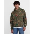 thumbnail image 1 of No Boundaries Holiday Boxy Fit Oversized Fleece Hoodie, Men's Sizes XS-4XLT, 1 of 5