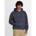 thumbnail image 1 of No Boundaries Holiday Boxy Fit Oversized Fleece Hoodie, Men's Sizes XS-4XLT, 1 of 5