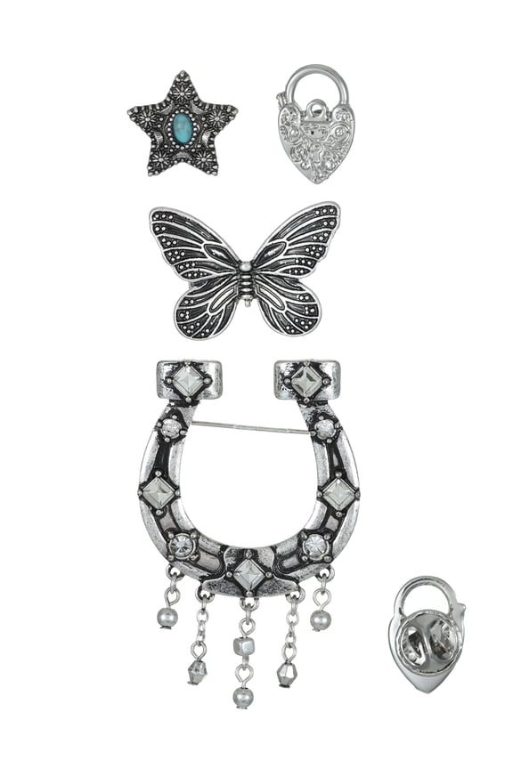 Holiday Gifting Horshoe Brooch Set