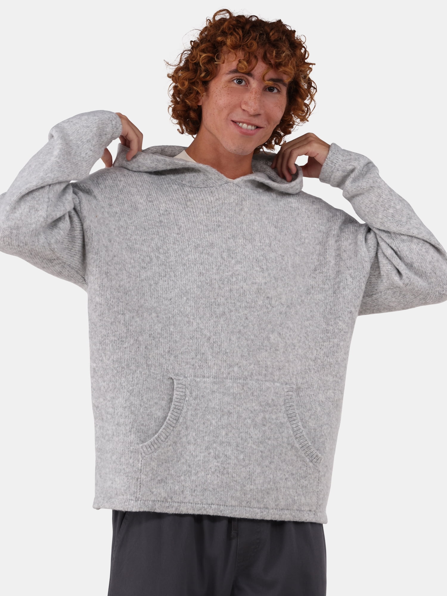 No Boundaries Men's & Big Men's Hooded Sweater, Sizes XS-3XL