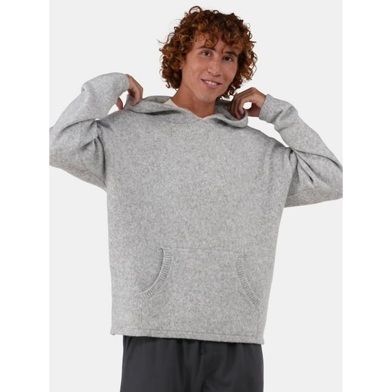 No Boundaries Men's & Big Men's Hooded Sweater, Sizes XS-3XL