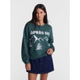 No Boundaries Icon Sweater, Midweight, Women's and Women's Plus XXS-4X ...