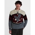 thumbnail image 1 of No Boundaries Eagle Intarsia Graphic Sweater, Men's Sizes XS-4XLT, 1 of 5