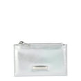 thumbnail image 1 of No Boundaries Iridescent Faux Leather Snap Wallet, Women’s, 1 of 4