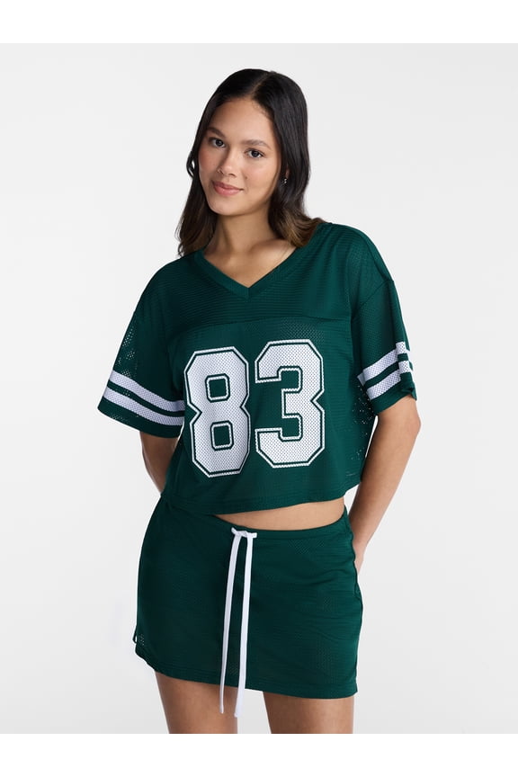 Jersey Top and Skort Set, 2-Piece, Women's XXS-4X