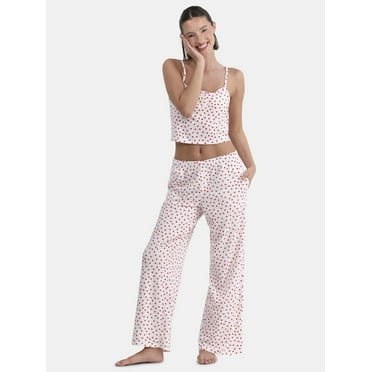 No Boundaries Jersey Sleep Pants, 30” Inseam, Women’s