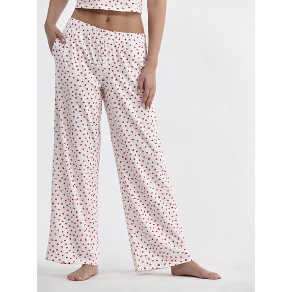 No Boundaries Jersey Sleep Pants, 30” Inseam, Women’s