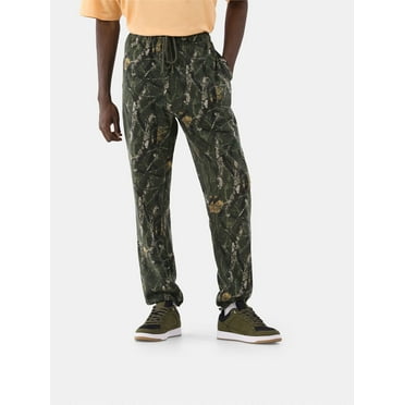 No Boundaries All Gender Soft Fleece Jogger Pants, 30" Inseam, Men's and Big Men's