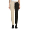 thumbnail image 1 of No Boundaries Junior's Colorblocked Graphic Joggers, 1 of 6