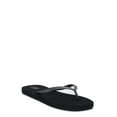 No Boundaries Junior's Glitter Strap Flip Flop