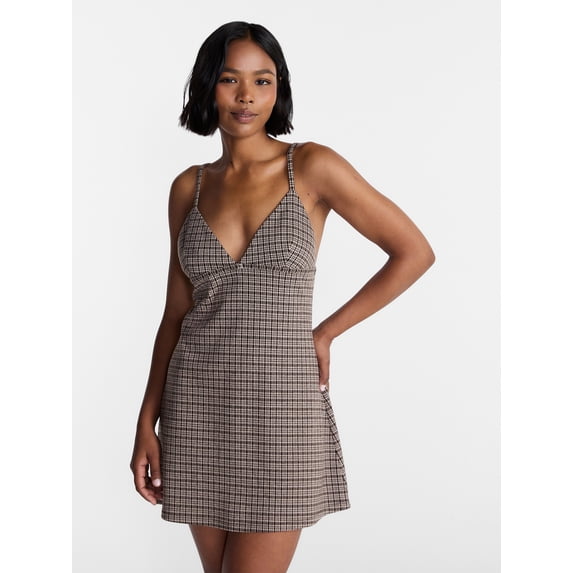 No Boundaries Knit Bodycon Mini Dress, Women’s XXS-XXL