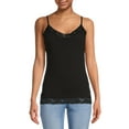 thumbnail image 1 of No Boundaries Junior's Lace Trim Cami, 1 of 5